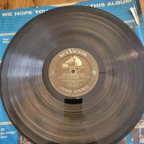 Henry Mancini The Music  From Peter Gunn RCA soundtrack Vinyl LP - Picture 4 of 5